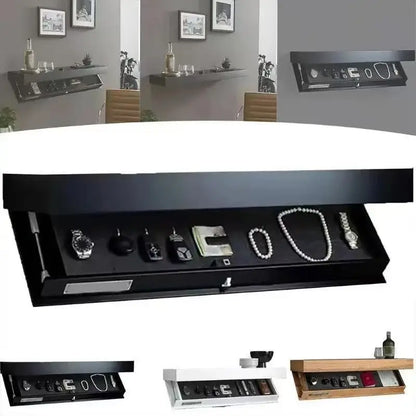 Hidden Floating Wall Storage Shelf