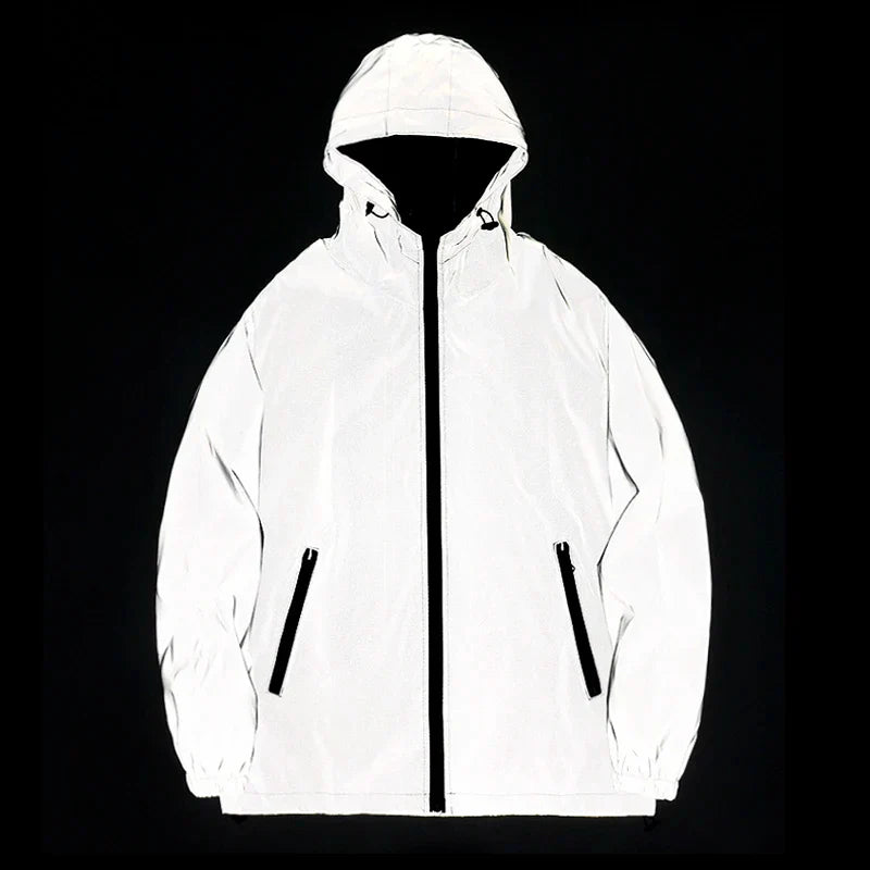 Tom - Reflective Windbreaker Jacket