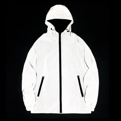 Tom - Reflective Windbreaker Jacket