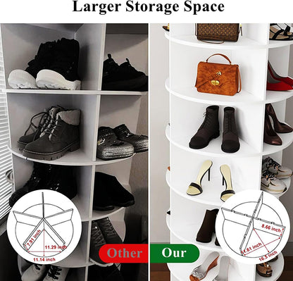 SpinSpace Shoe Tower