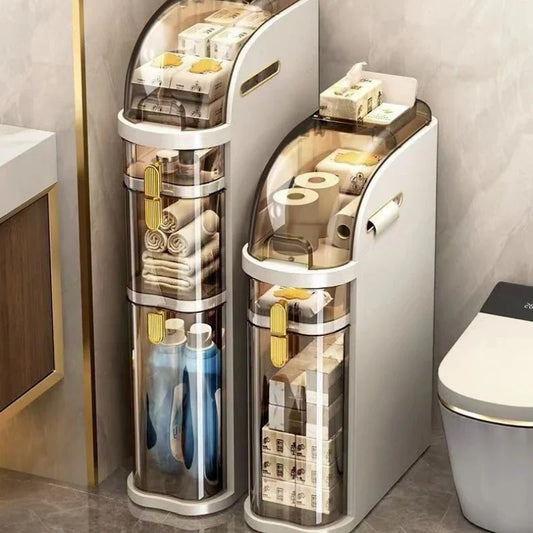 SMART Rolling Bathroom Cabinet