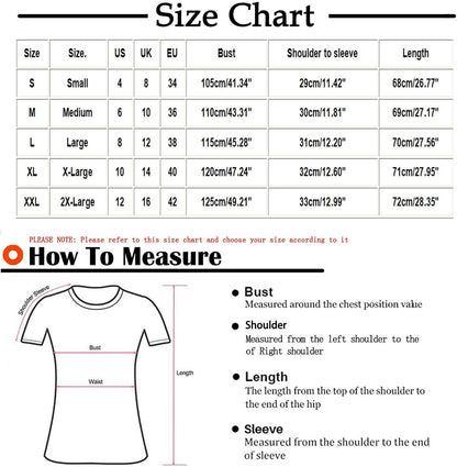 Camiseta Verano Ligera Casual Cómoda