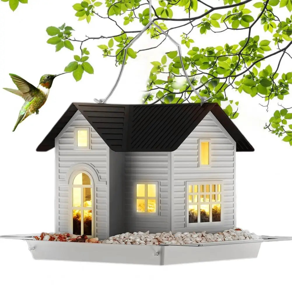 Charming Solar Bird Feeder