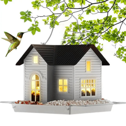 Charming Solar Bird Feeder