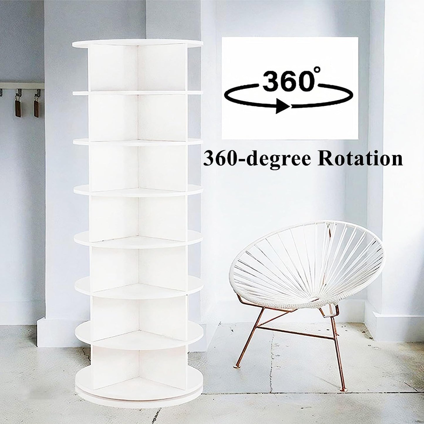 SpinSpace Shoe Tower