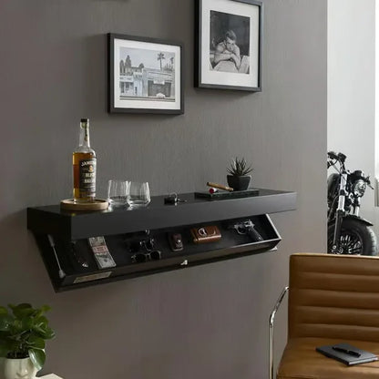 Hidden Floating Wall Storage Shelf