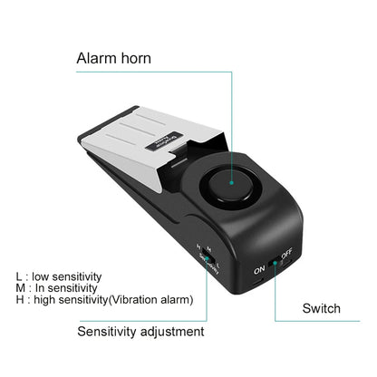 Smart Home Security Wedge Alarm