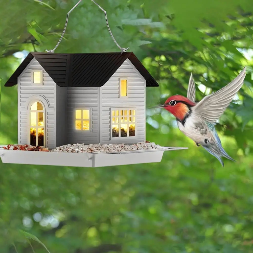 Charming Solar Bird Feeder