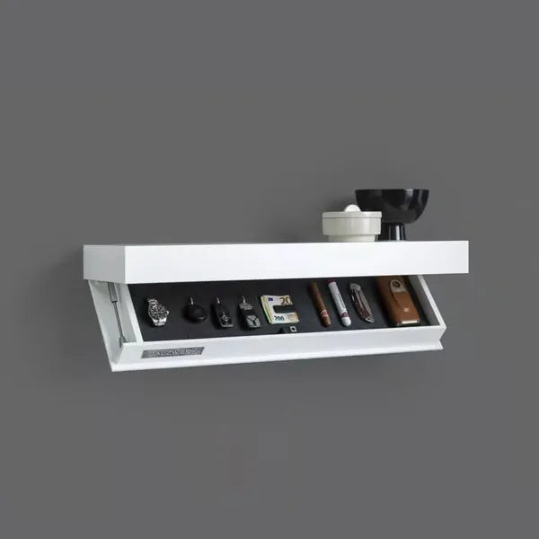 Hidden Floating Wall Storage Shelf