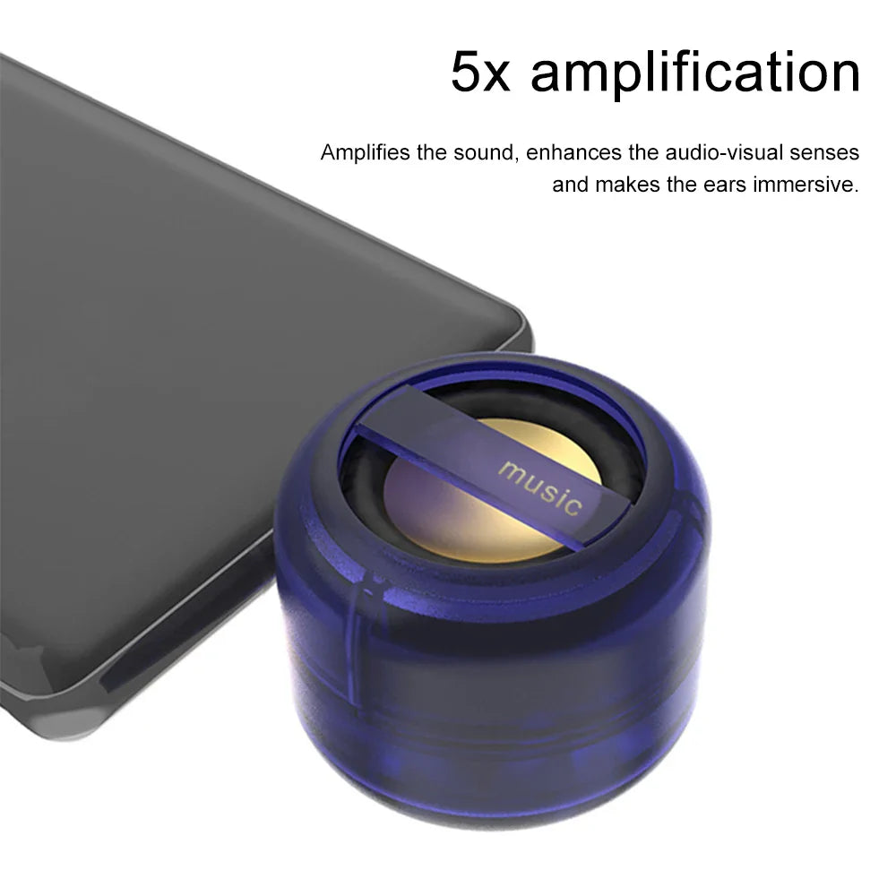 Mini Plug-In Phone Speaker