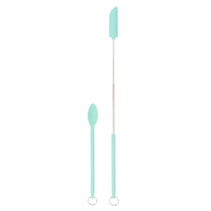 Mini Silicone Jar Spatulas Set