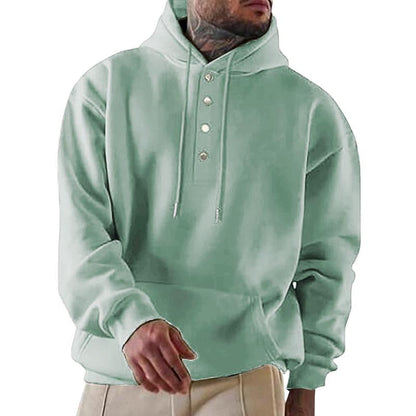 Men's Loose Casual Fleece Pocket Men's Hoodie 64196018X