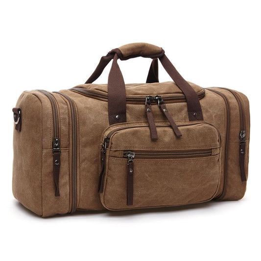 VINTAGE CASUAL LARGE CAPACITY CANVAS TOTE BAG Travel Bag
