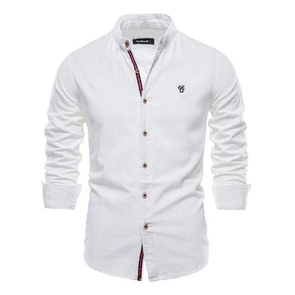 MEN'S COTTON LINEN SHIRT  93795703X
