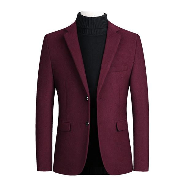 Men's Retro Solid Color Blazer 91179095X