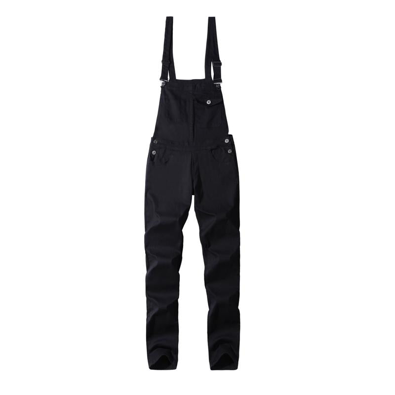 Men's Solid Color Slimming Jumpsuit 87488057X