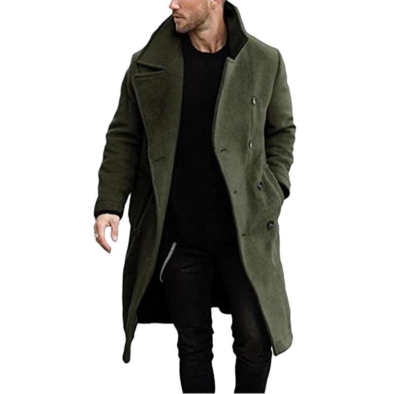Men's Simple Solid Color Lapel Jacket 52244056X