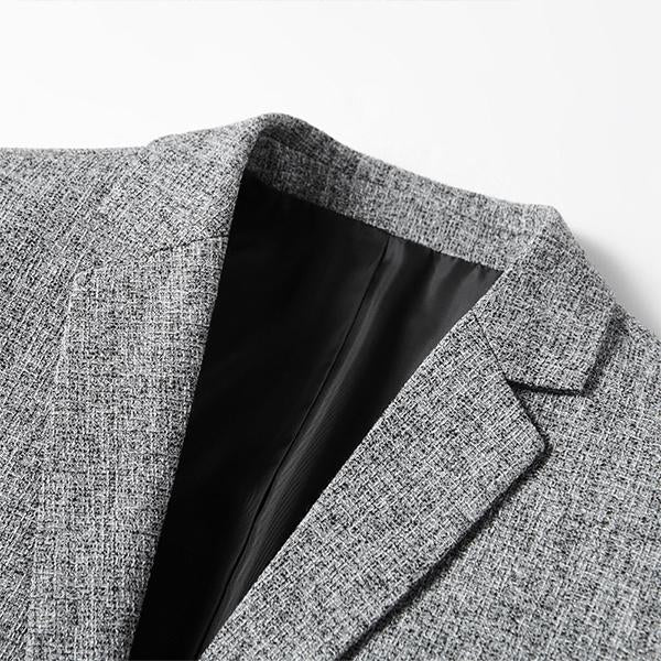 Men's Lapel Solid Color Casual Blazer 99077170M