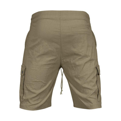 Men's Multi-pocket Cotton Sports Cargo Shorts 62872642X