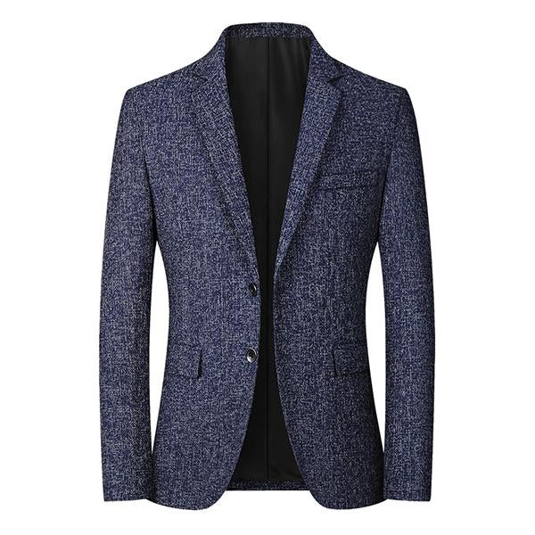 Men's Lapel Solid Color Casual Blazer 99077170M