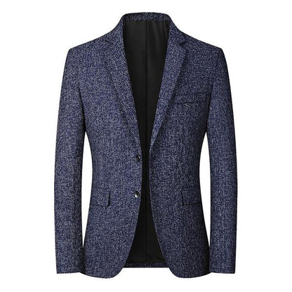 Men's Lapel Solid Color Casual Blazer 99077170M