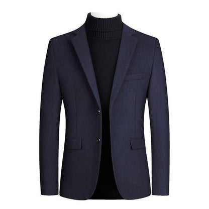 Men's Retro Solid Color Blazer 91179095X
