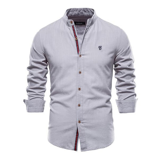 MEN'S COTTON LINEN SHIRT  93795703X
