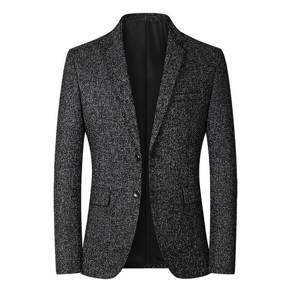 Men's Lapel Solid Color Casual Blazer 99077170M