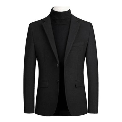 Men's Retro Solid Color Blazer 91179095X