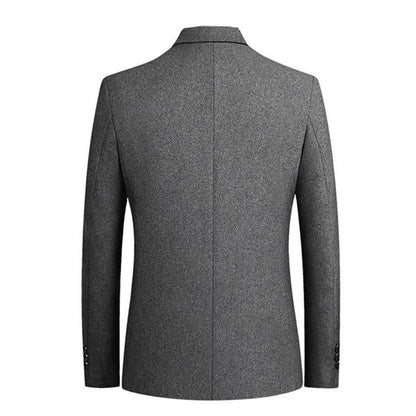 Men's Retro Solid Color Blazer 91179095X