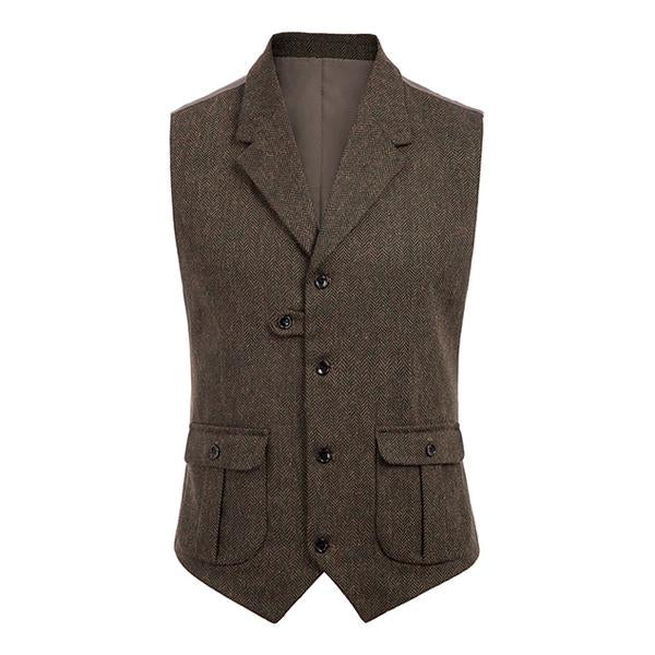 Men's Single Breasted Casual Suit Vest 69845479M