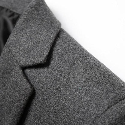 Men's Retro Solid Color Blazer 91179095X