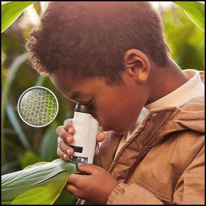 KiddyScope™ Portable Pocket Microscope with Adjustable 60-120x zoom