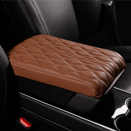 Leather Car Armrest Box Pad