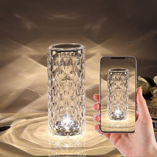 LED Crystal Table Lamp