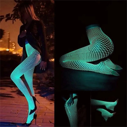 Luminous Fishnet Stockings