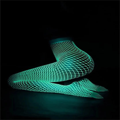 Luminous Fishnet Stockings