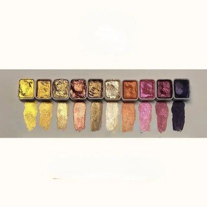 LustrousArt: Pearlescent Gouache Pigments