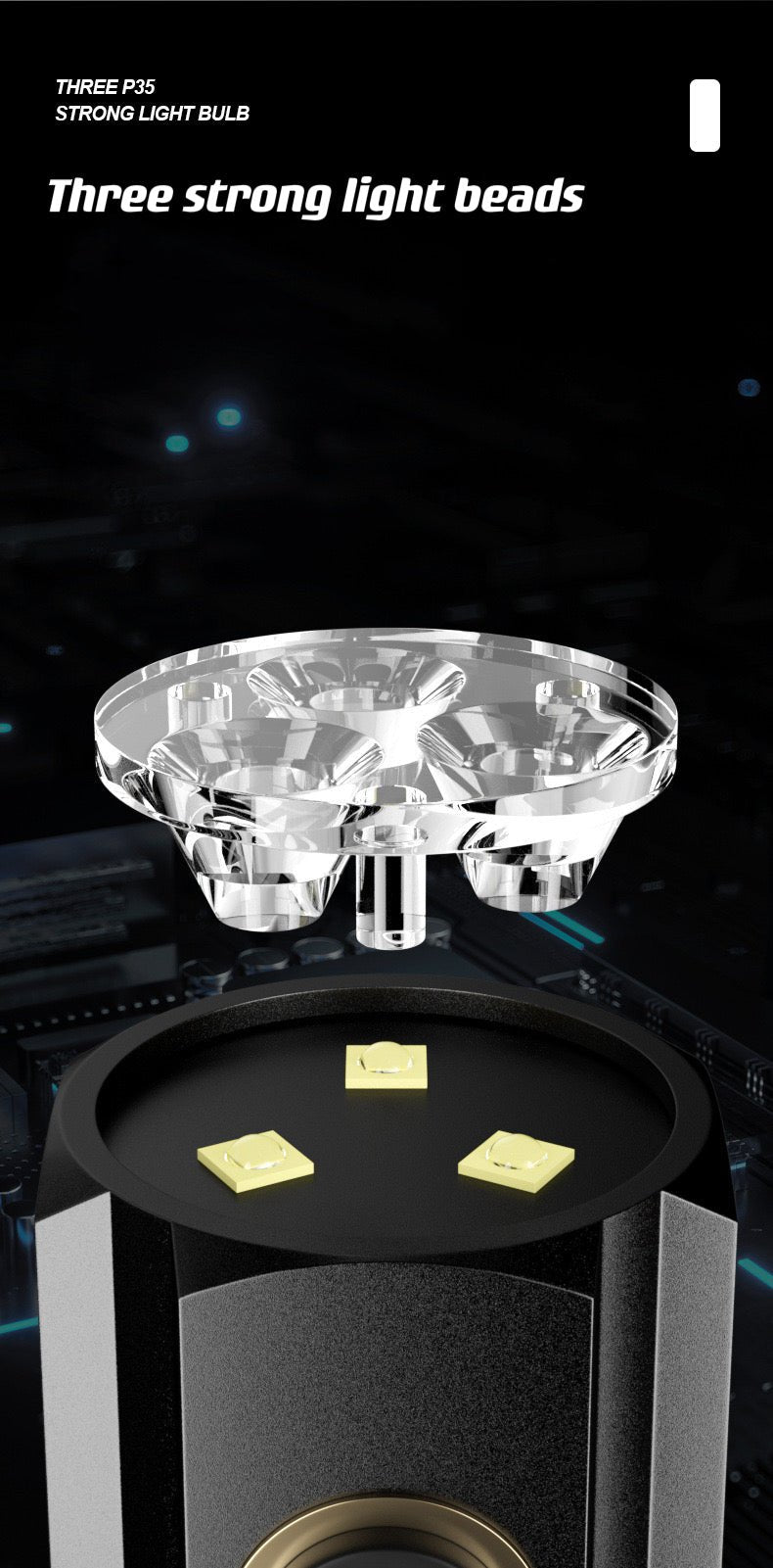 Luz Potente Mini Pro