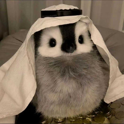 Super realistic plush  penguin (1+1 FREE)