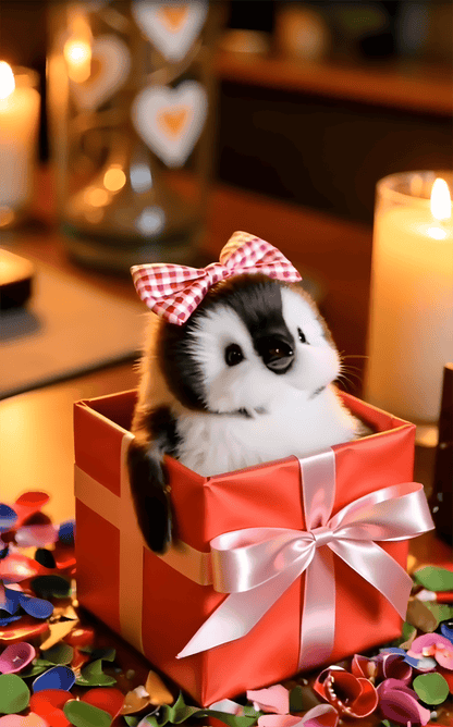 Super realistic plush  penguin (1+1 FREE)