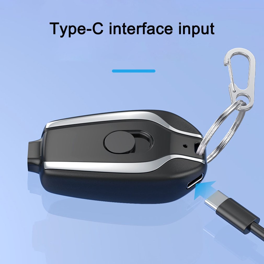 Power Banks Portable Type-C Keychain
