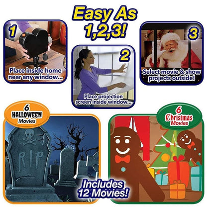 Premium Halloween Laser Projector