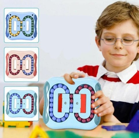 Rotating Finger Cube Toy
