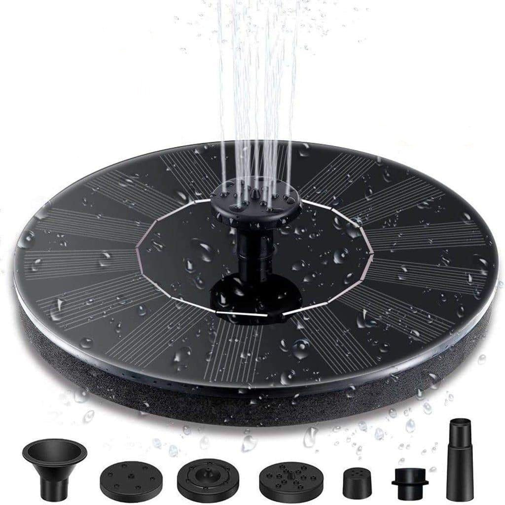 Solar Powered Bird Fountain Kit