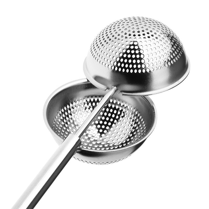Stainless Steel Long-Handle Tea Filter