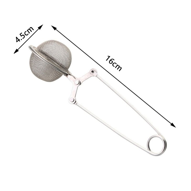 Stainless Steel Long-Handle Tea Filter