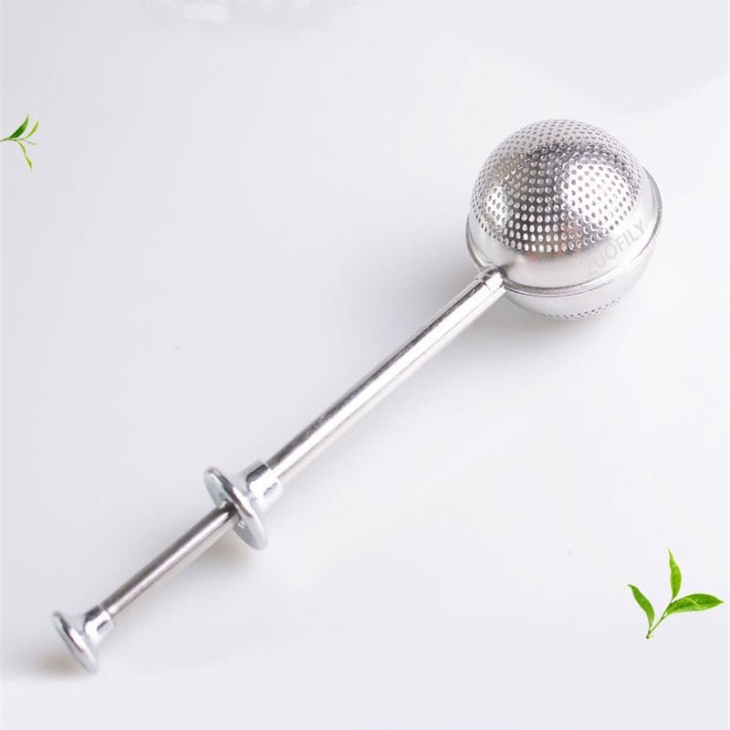 Stainless Steel Long-Handle Tea Filter