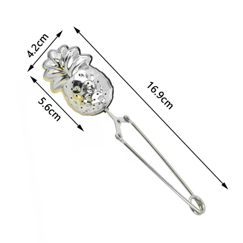 Stainless Steel Long-Handle Tea Filter