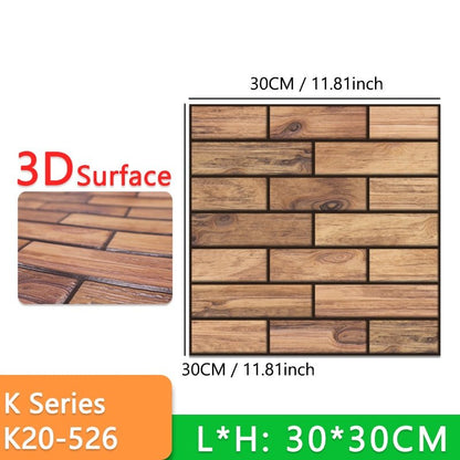 (PACK 5+5 FREE) Stick-On 3D Wall Tiles